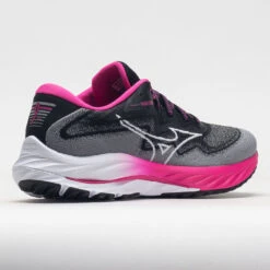Mizuno Wave Rider 27 Project Zero Women's Black/White -Fashion Shoe Store 040032 6