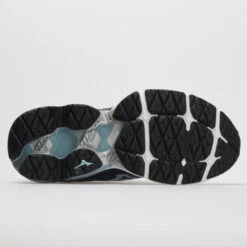 Mizuno Wave Creation 20 Women's Graphite/Cool Blue -Fashion Shoe Store 043160 4