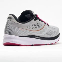 Saucony Ride 14 Women's Fog/Cherry -Fashion Shoe Store 046463 6