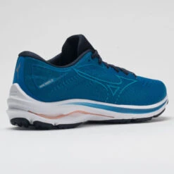 Mizuno Wave Rider 25 Women's Imperial Blue/Vivid Blue -Fashion Shoe Store 046650 6