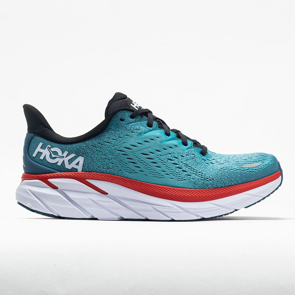 Hoka One One Clifton 8 Men's Real Teal/Aquarelle Hoka One One Clifton 8 Men's Real Teal/Aquarelle -Fashion Shoe Store 046768 3