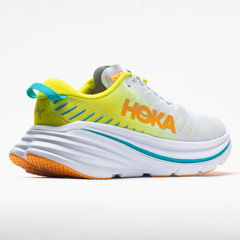 Hoka One One Bondi X Men's White/Evening Primrose Hoka One One Bondi X Men's White/Evening Primrose -Fashion Shoe Store 046870 6