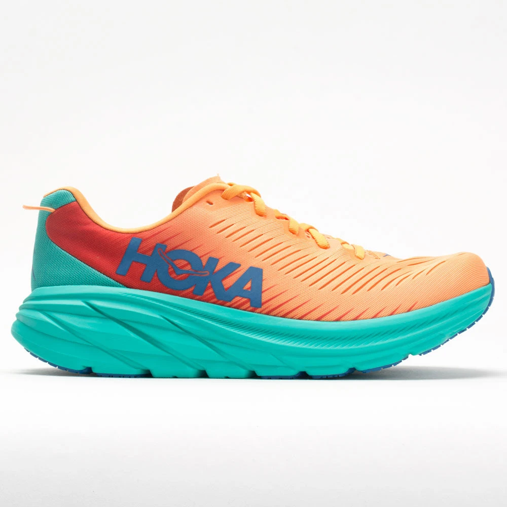 Hoka One One Rincon 3 Men's Blazing Orange/Fiesta Hoka One One Rincon 3 Men's Blazing Orange/Fiesta -Fashion Shoe Store 046902 3