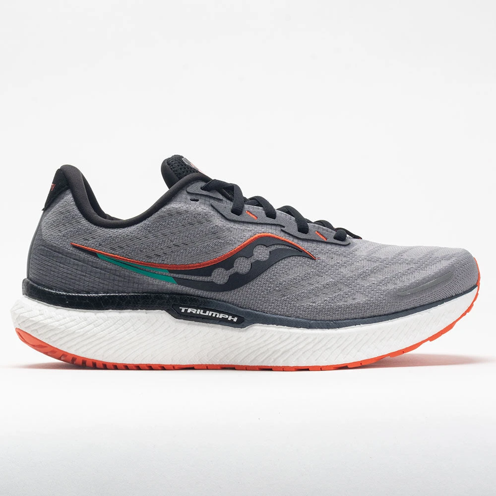 Saucony Triumph 19 Men's Alloy/Fire Saucony Triumph 19 Men's Alloy/Fire -Fashion Shoe Store 046948 3