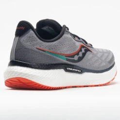 Saucony Triumph 19 Men's Alloy/Fire 7 Saucony Triumph 19 Men's Alloy/Fire -Fashion Shoe Store 046948 6