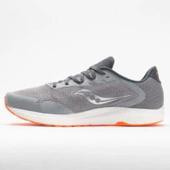 Saucony Freedom 4 Men's Alloy/Orange -Fashion Shoe Store 047040 1