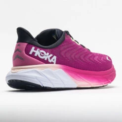 HOKA Arahi 6 Women's Festival Fuchsia/Ibis Rose -Fashion Shoe Store 047535 6