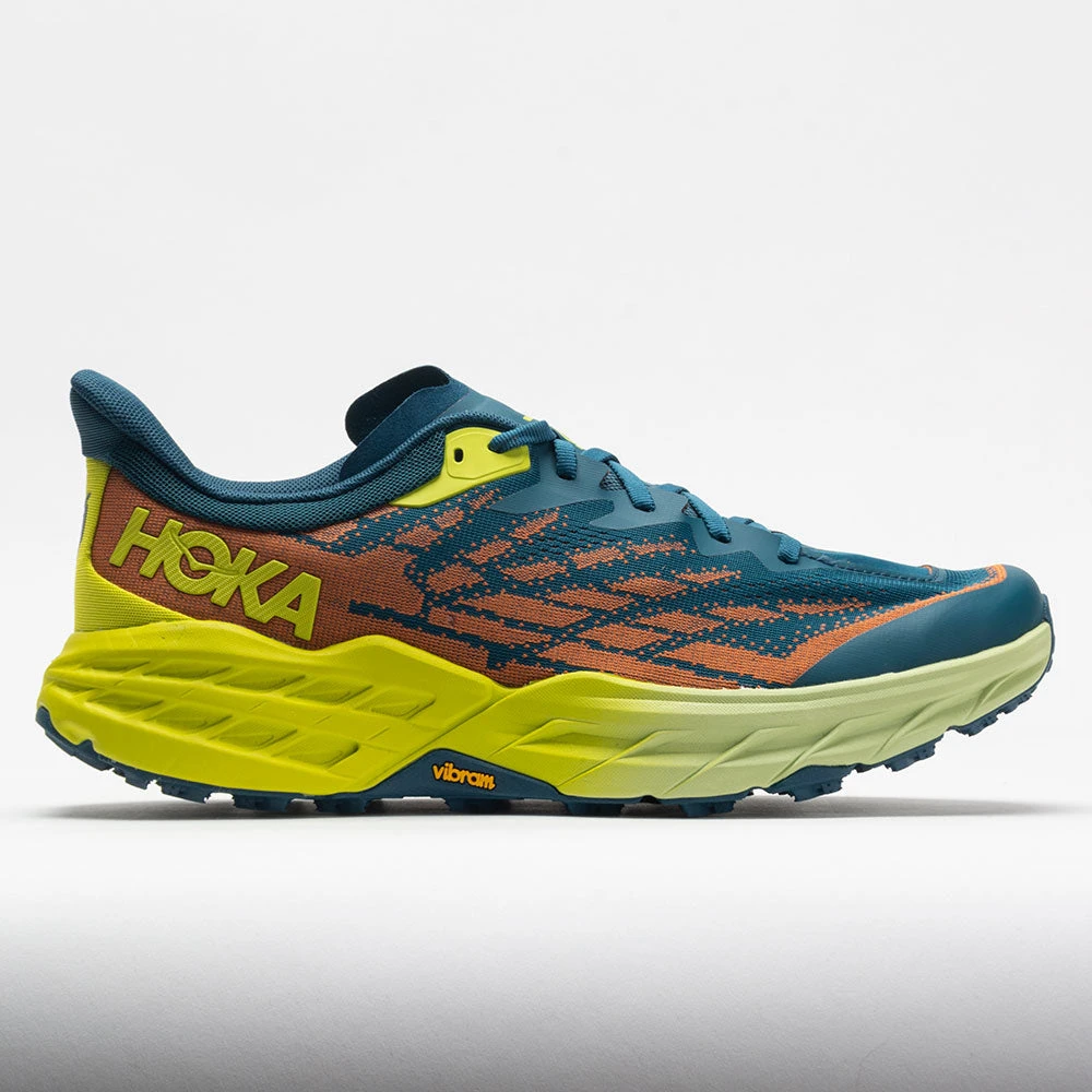 HOKA Speedgoat 5 Men's Blue Coral/Evening Primrose HOKA Speedgoat 5 Men's Blue Coral/Evening Primrose -Fashion Shoe Store 047736 3