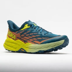 HOKA Speedgoat 5 Men's Blue Coral/Evening Primrose 6 HOKA Speedgoat 5 Men's Blue Coral/Evening Primrose -Fashion Shoe Store 047736 5