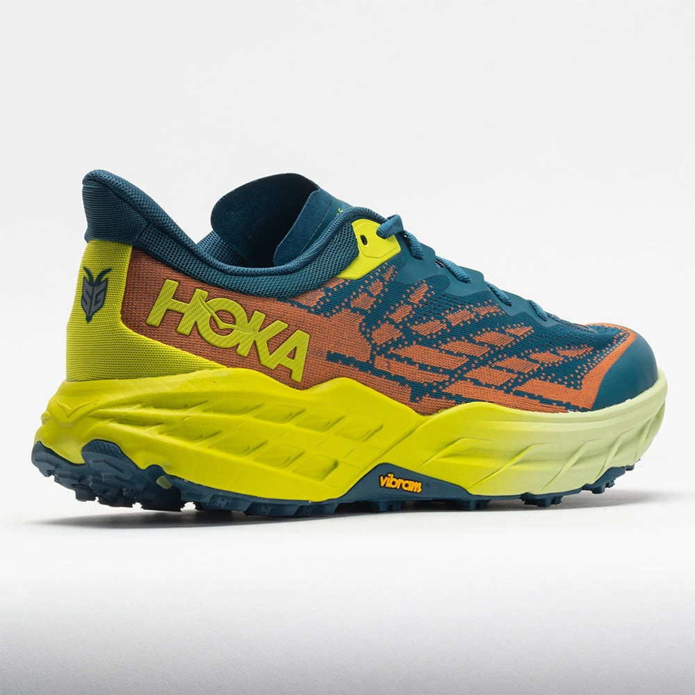 HOKA Speedgoat 5 Men's Blue Coral/Evening Primrose HOKA Speedgoat 5 Men's Blue Coral/Evening Primrose -Fashion Shoe Store 047736 6