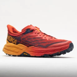 HOKA Speedgoat 5 Men's Fiesta/Radiant Yellow -Fashion Shoe Store 047738 5