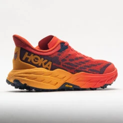 HOKA Speedgoat 5 Men's Fiesta/Radiant Yellow -Fashion Shoe Store 047738 6