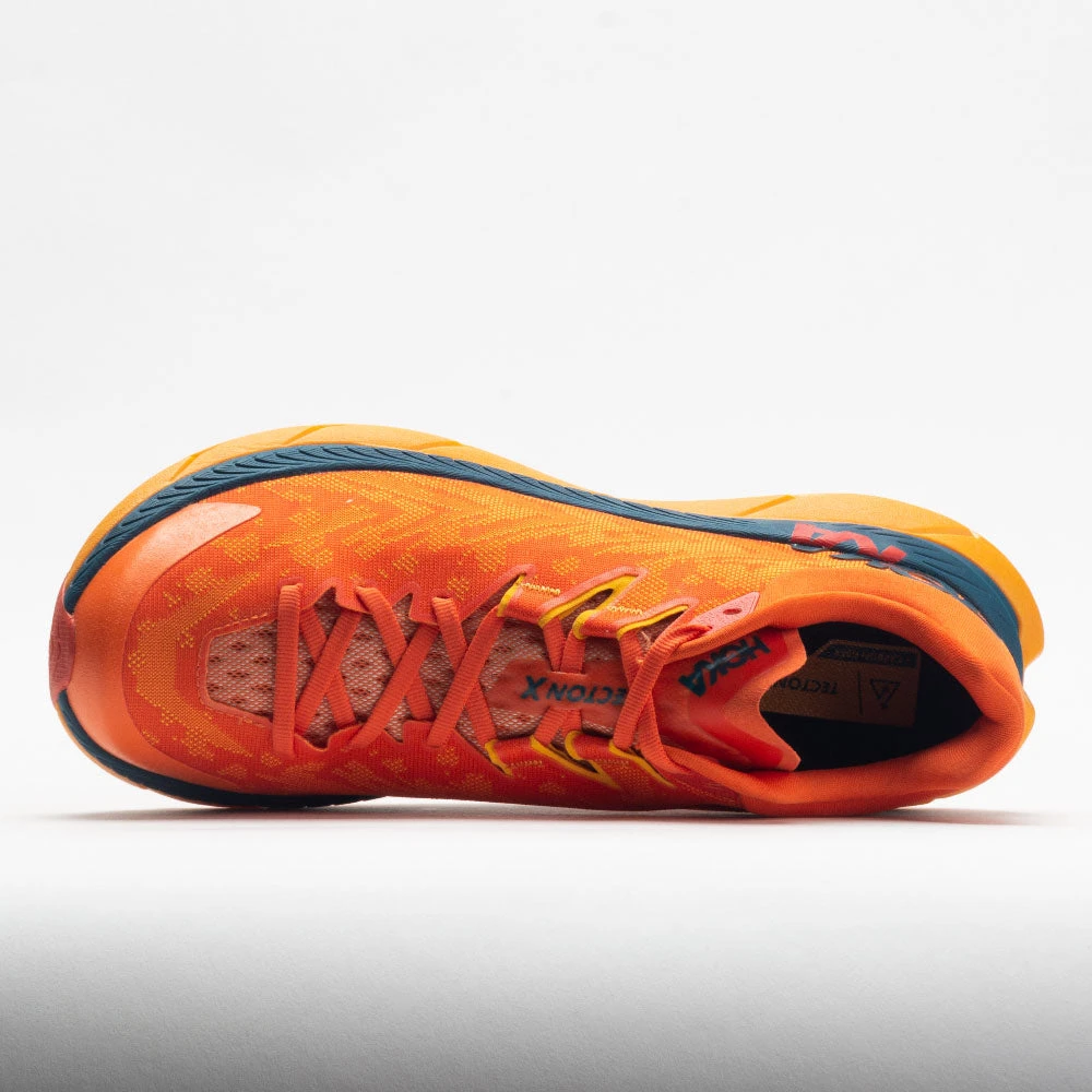 HOKA Tecton X Men's Persimmon Orange/Radiant Yellow HOKA Tecton X Men's Persimmon Orange/Radiant Yellow -Fashion Shoe Store 047740 2
