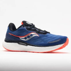 Saucony Triumph 19 Men's Sapphire/VIZI Red -Fashion Shoe Store 047890 5