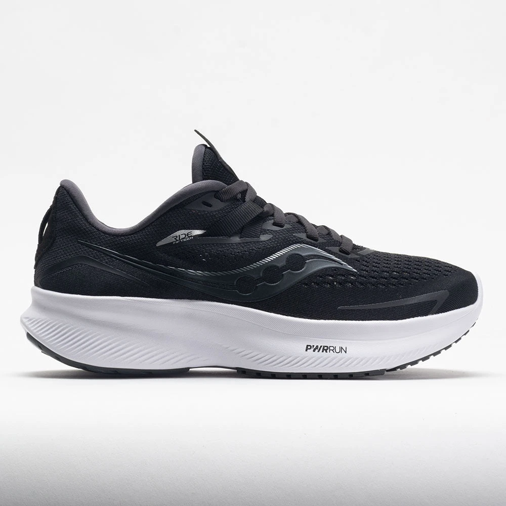 Saucony Ride 15 Men's Black/White Saucony Ride 15 Men's Black/White -Fashion Shoe Store 047907 3