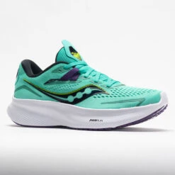 Saucony Ride 15 Women's Cool Mint/Acid -Fashion Shoe Store 047916 5