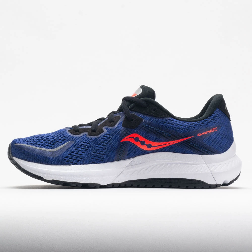Saucony Omni 20 Men's Sapphire/VIZI Red Saucony Omni 20 Men's Sapphire/VIZI Red -Fashion Shoe Store 047932 1