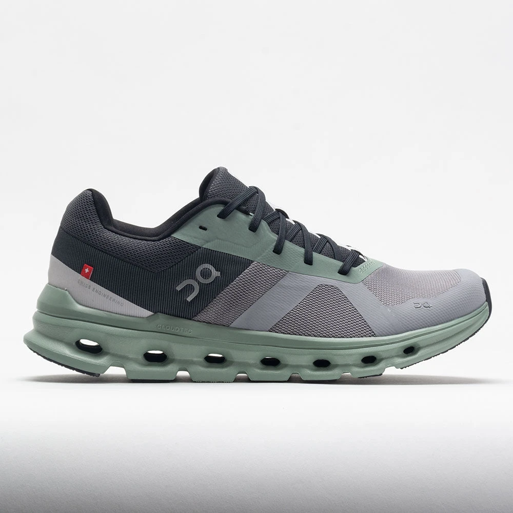 On Cloudrunner Men's Alloy/Moss On Running On Cloudrunner Men's Alloy/Moss -Fashion Shoe Store 048015 3