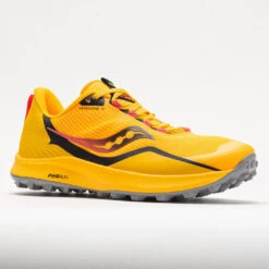 Saucony Peregrine 12 Men's Vizi Gold/Vizi Red 6 Saucony Peregrine 12 Men's Vizi Gold/Vizi Red -Fashion Shoe Store 048043 5
