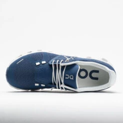 On Running On Cloud 5 Women's Denim/White -Fashion Shoe Store 048083 2