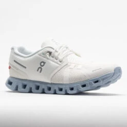 On Running On Cloud 5 Women's White/Chambray -Fashion Shoe Store 048088 5