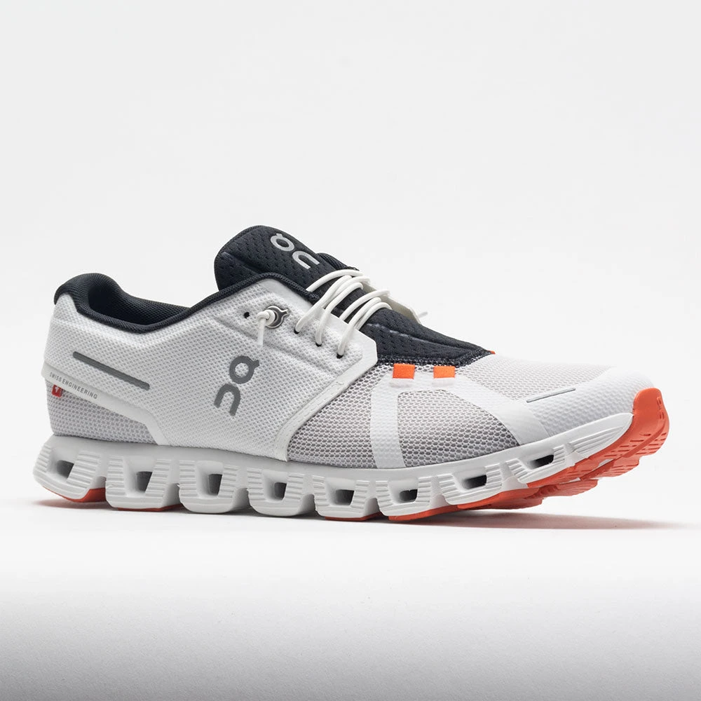 On Cloud 5 Push Men's White/Flame On Running On Cloud 5 Push Men's White/Flame -Fashion Shoe Store 048101 5