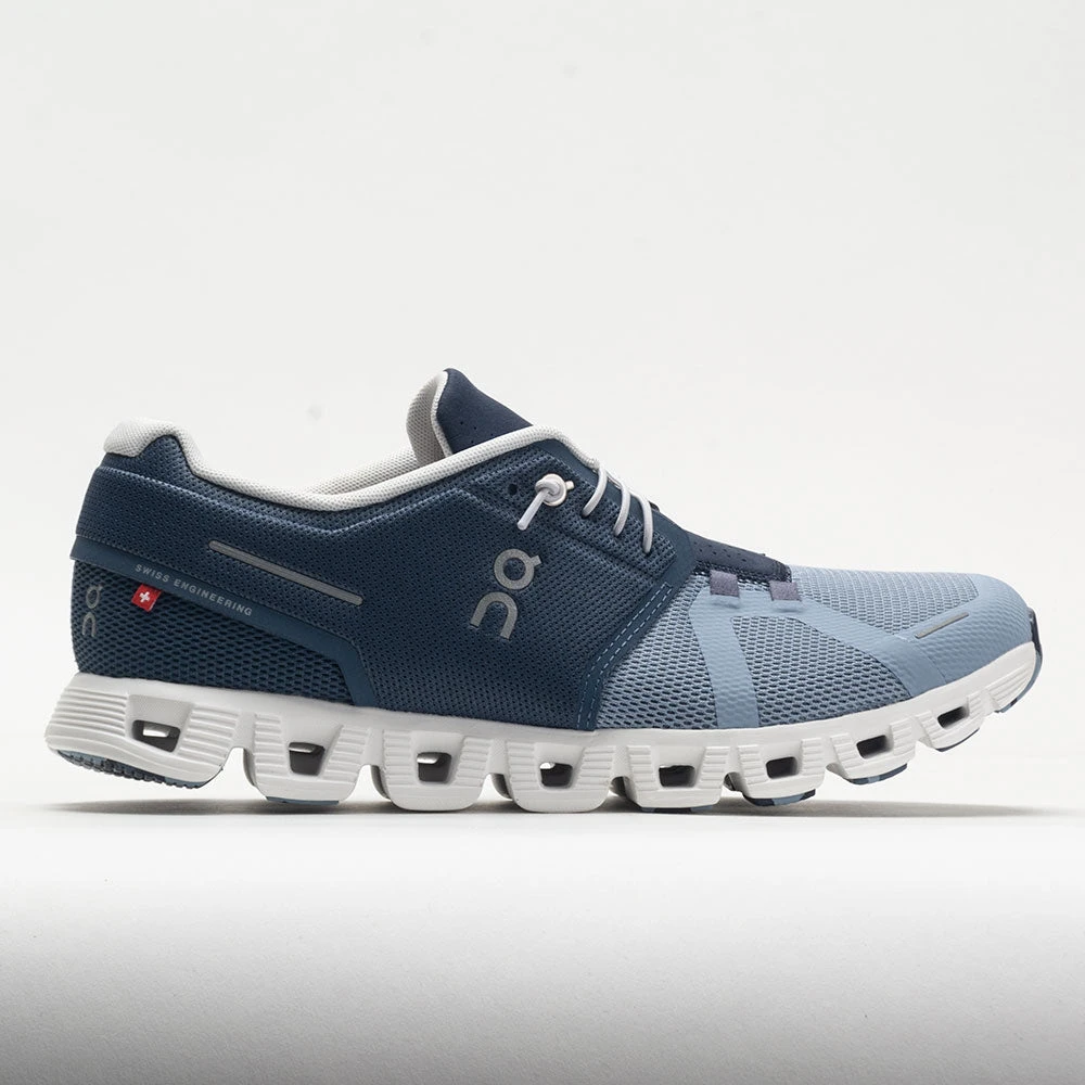 On Cloud 5 Fuse Men's Storm/Chambray On Running On Cloud 5 Fuse Men's Storm/Chambray -Fashion Shoe Store 048129 3