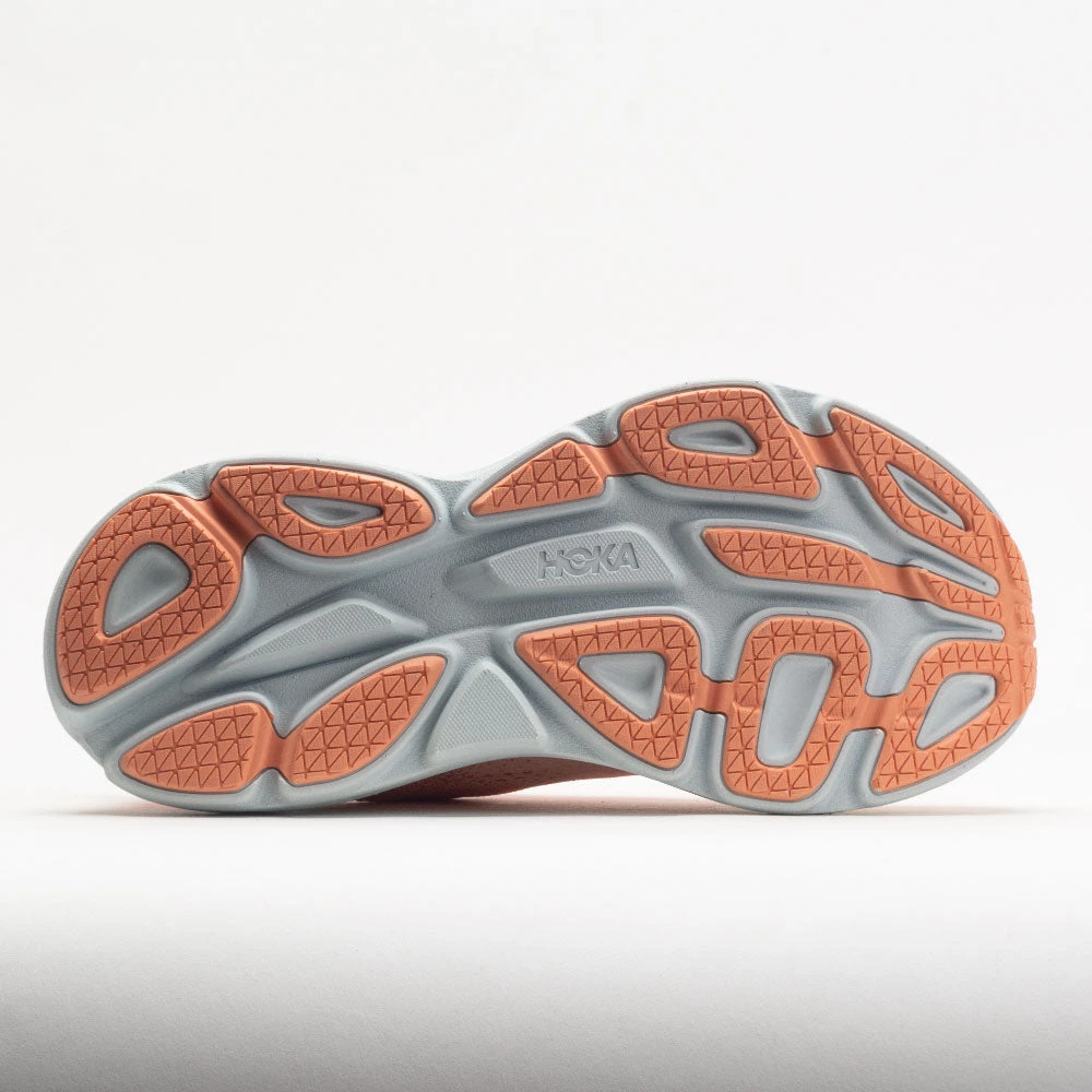 HOKA Bondi 8 Women's Shell Coral/Peach Parfait HOKA Bondi 8 Women's Shell Coral/Peach Parfait -Fashion Shoe Store 048475 4