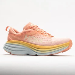 HOKA Bondi 8 Women's Shell Coral/Peach Parfait 6 HOKA Bondi 8 Women's Shell Coral/Peach Parfait -Fashion Shoe Store 048475 5