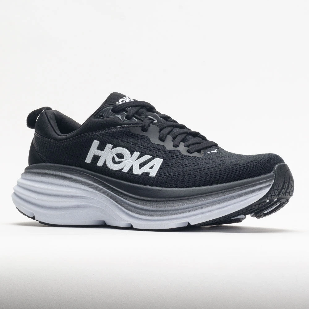 HOKA Bondi 8 Women's Black/White HOKA Bondi 8 Women's Black/White -Fashion Shoe Store 048477 5