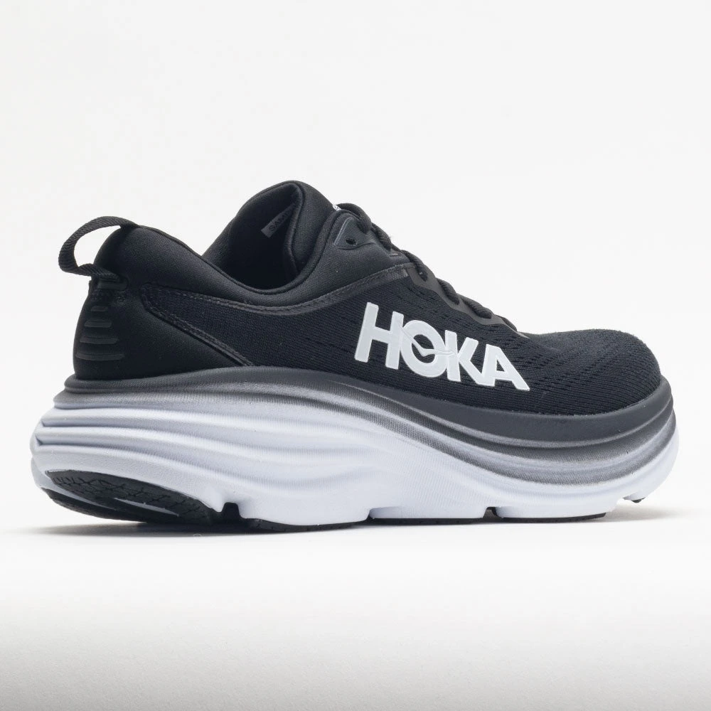 HOKA Bondi 8 Women's Black/White HOKA Bondi 8 Women's Black/White -Fashion Shoe Store 048477 6