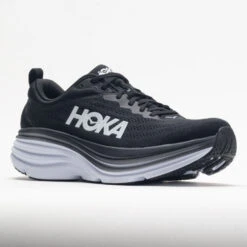 HOKA Bondi 8 Men's Black/White -Fashion Shoe Store 048480 5