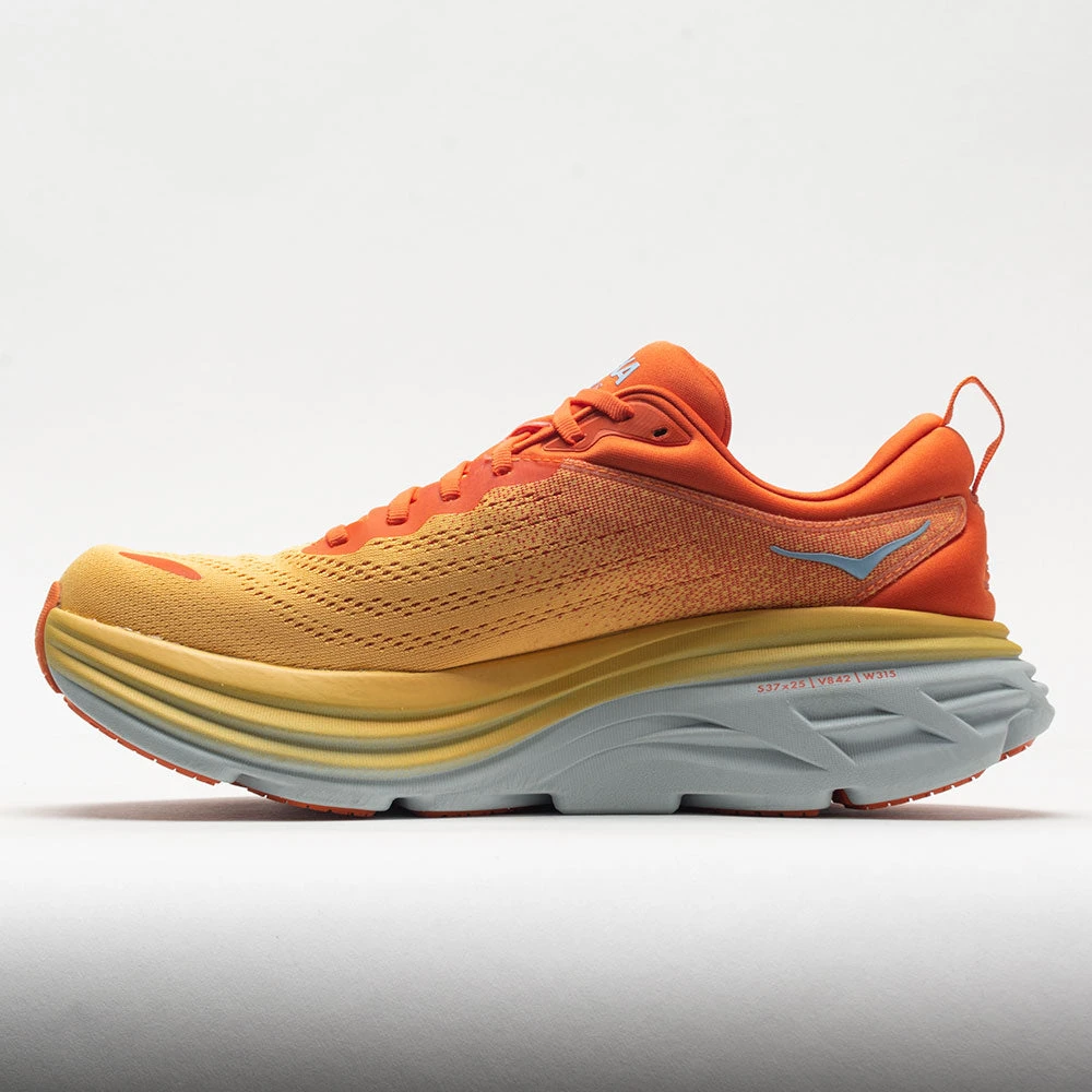 HOKA Bondi 8 Men's Puffin's Bill/Amber Yellow HOKA Bondi 8 Men's Puffin's Bill/Amber Yellow -Fashion Shoe Store 048481 1