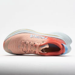 HOKA Bondi X Women's Camellia/Peach Parfait -Fashion Shoe Store 048537 2