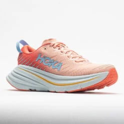 HOKA Bondi X Women's Camellia/Peach Parfait -Fashion Shoe Store 048537 5