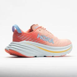HOKA Bondi X Women's Camellia/Peach Parfait -Fashion Shoe Store 048537 6