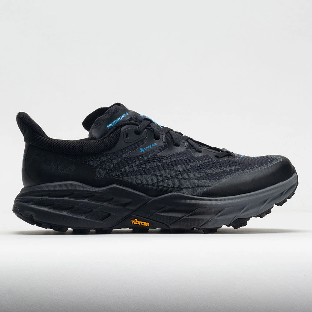 HOKA Speedgoat 5 GTX Men's Black/Black HOKA Speedgoat 5 GTX Men's Black/Black -Fashion Shoe Store 048567 3