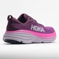 HOKA Bondi 8 Women's Beautyberry/Grape Wine -Fashion Shoe Store 048611 6