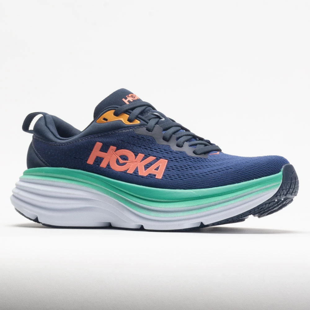 HOKA Bondi 8 Women's Outer Space/Bellwether Blue HOKA Bondi 8 Women's Outer Space/Bellwether Blue -Fashion Shoe Store 048612 5