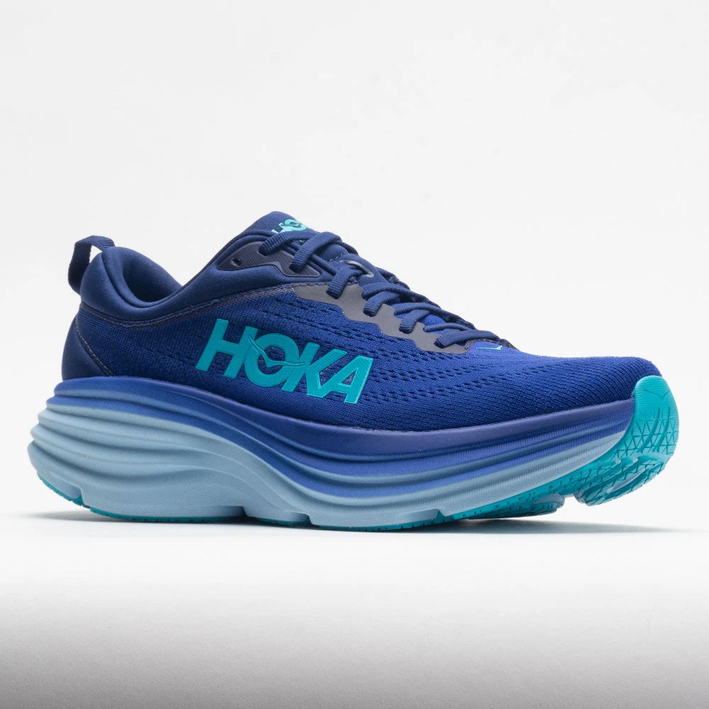 HOKA Bondi 8 Men's Bellwhether Blue/Bluing HOKA Bondi 8 Men's Bellwhether Blue/Bluing -Fashion Shoe Store 048614 5