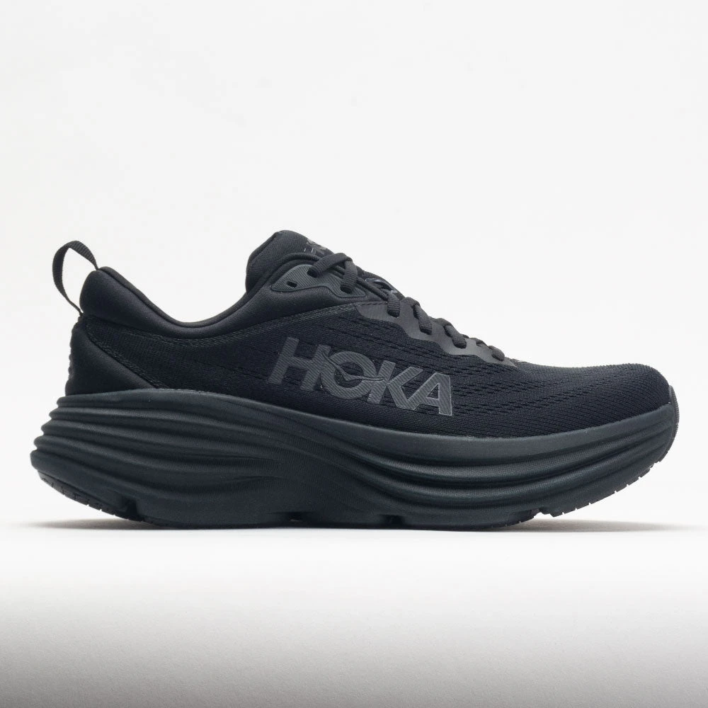 HOKA Bondi 8 Men's Black/Black HOKA Bondi 8 Men's Black/Black -Fashion Shoe Store 048617 3