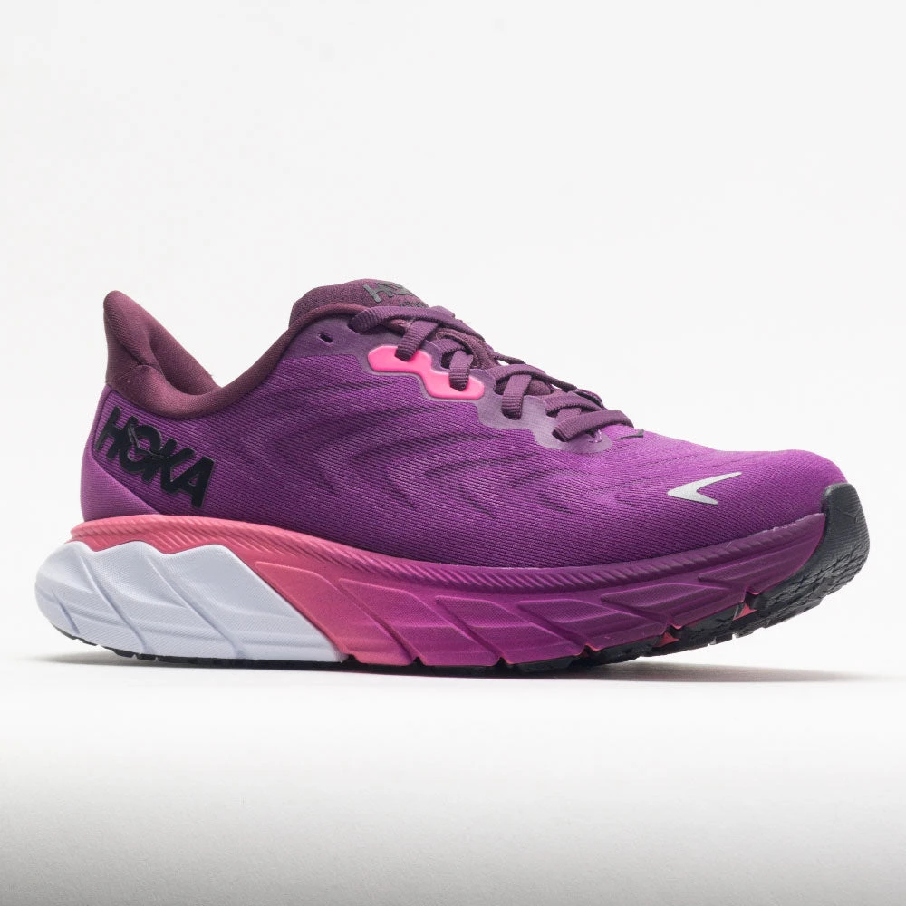 HOKA Arahi 6 Women's Grape Wine/Beautyberry HOKA Arahi 6 Women's Grape Wine/Beautyberry -Fashion Shoe Store 048627 5