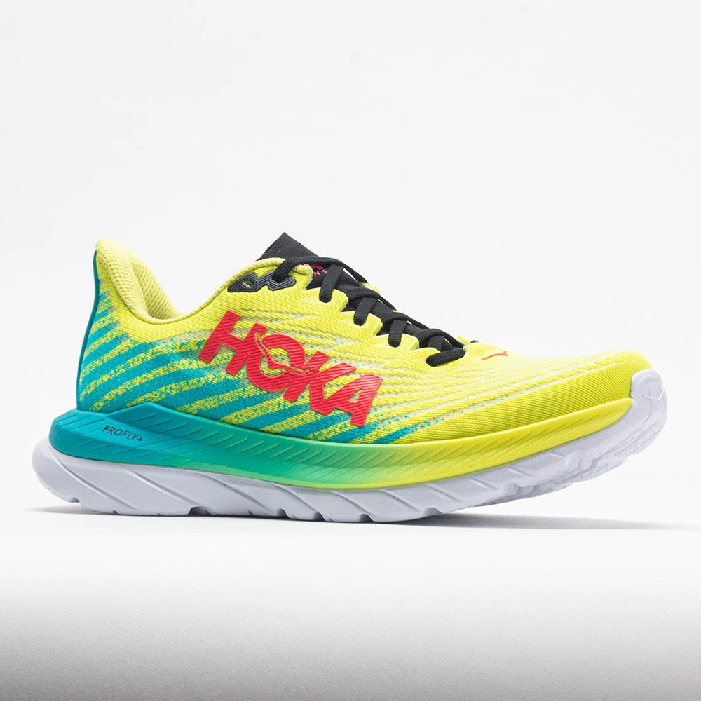 HOKA Mach 5 Women's Evening Primrose/Scuba Blue HOKA Mach 5 Women's Evening Primrose/Scuba Blue -Fashion Shoe Store 048629 5
