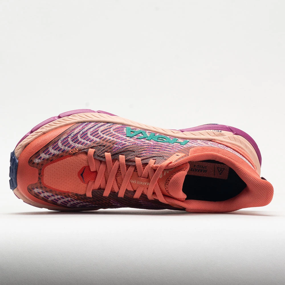 HOKA Mafate Speed 4 Women's Camellia/Peach Parfait HOKA Mafate Speed 4 Women's Camellia/Peach Parfait -Fashion Shoe Store 048634 2