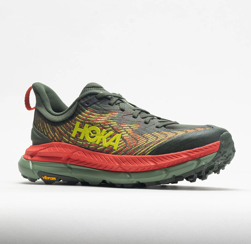 HOKA Mafate Speed 4 Men's Thyme/Fiesta HOKA Mafate Speed 4 Men's Thyme/Fiesta -Fashion Shoe Store 048635 5