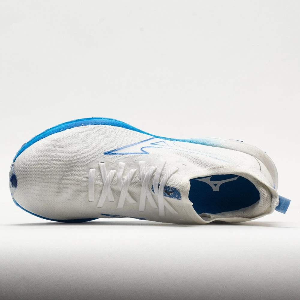 Mizuno Wave Neo Wind Men's Undyed White/Peace Blue Mizuno Wave Neo Wind Men's Undyed White/Peace Blue -Fashion Shoe Store 048649 2