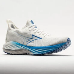 Mizuno Wave Neo Wind Women's Undyed White/Peace Blue -Fashion Shoe Store 048650 5
