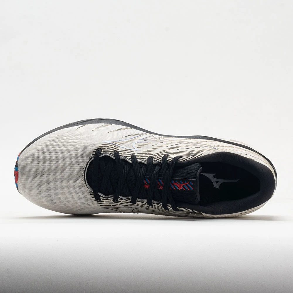Mizuno Wave Rider 26 Mesh Men's Snow White Mizuno Wave Rider 26 Mesh Men's Snow White -Fashion Shoe Store 048652 2