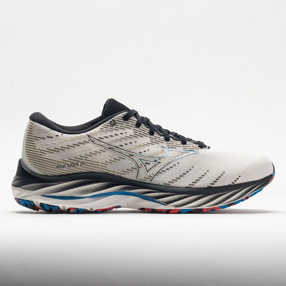Mizuno Wave Rider 26 Mesh Men's Snow White Mizuno Wave Rider 26 Mesh Men's Snow White -Fashion Shoe Store 048652 3