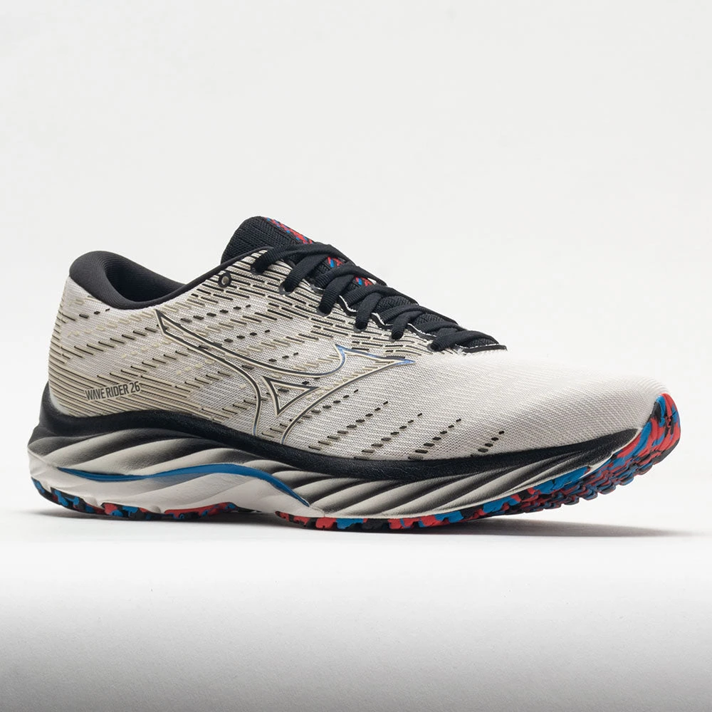 Mizuno Wave Rider 26 Mesh Men's Snow White Mizuno Wave Rider 26 Mesh Men's Snow White -Fashion Shoe Store 048652 5